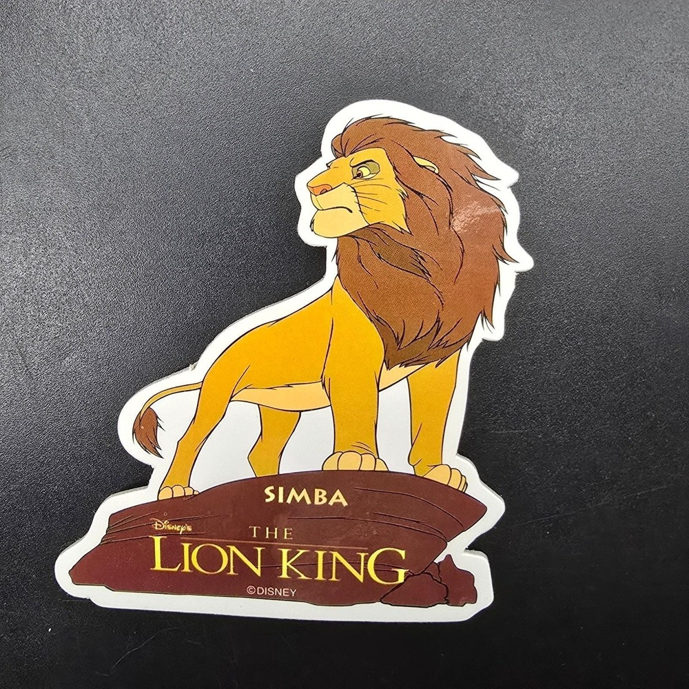 The Lion King Mufasa Brooch Vintage 1990s Movie Promotional